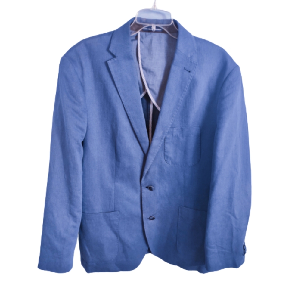 Hart Schaffner Marx Casual Linen Blazer 48 R